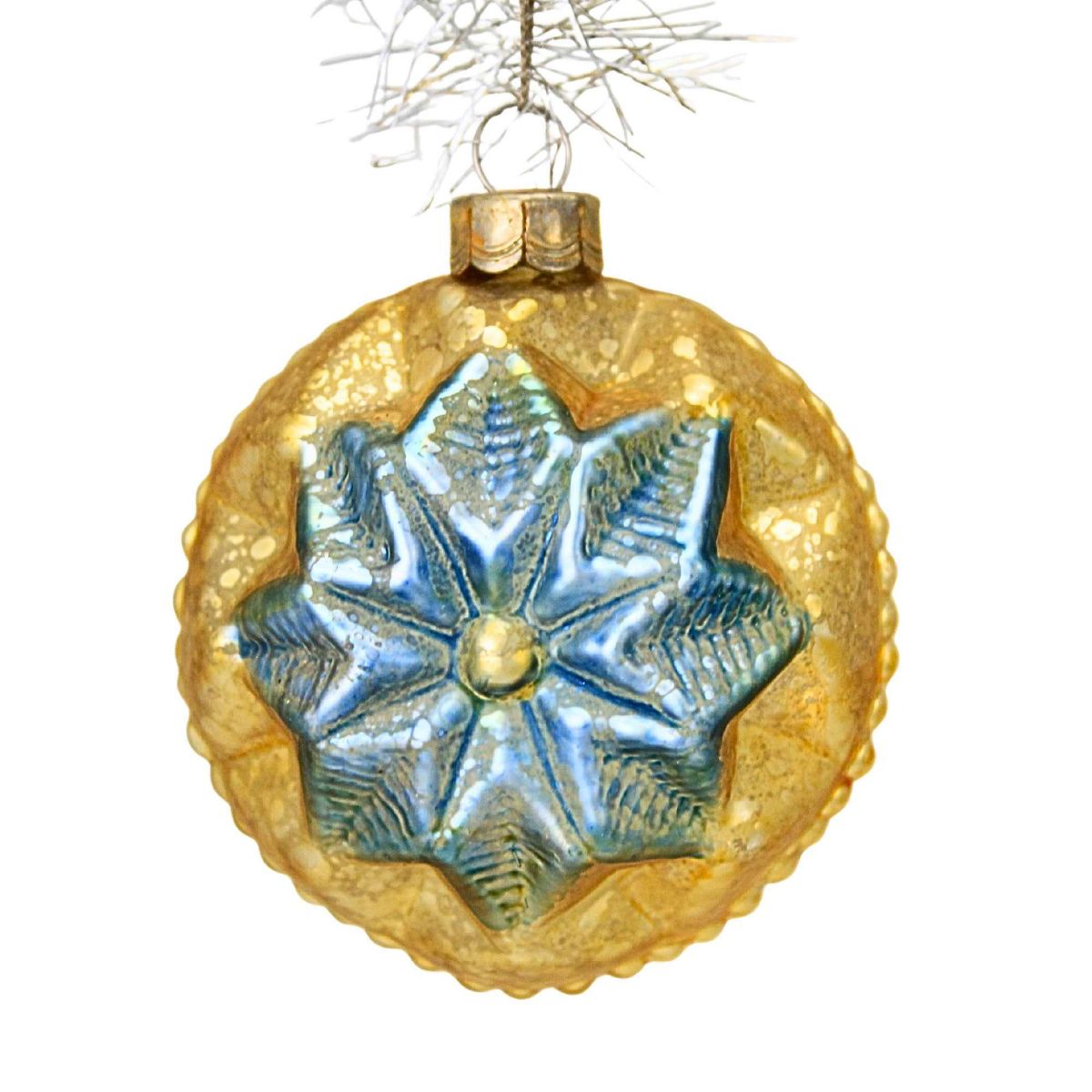 Cody Foster Heirloom Glass Ornaments Set of 6