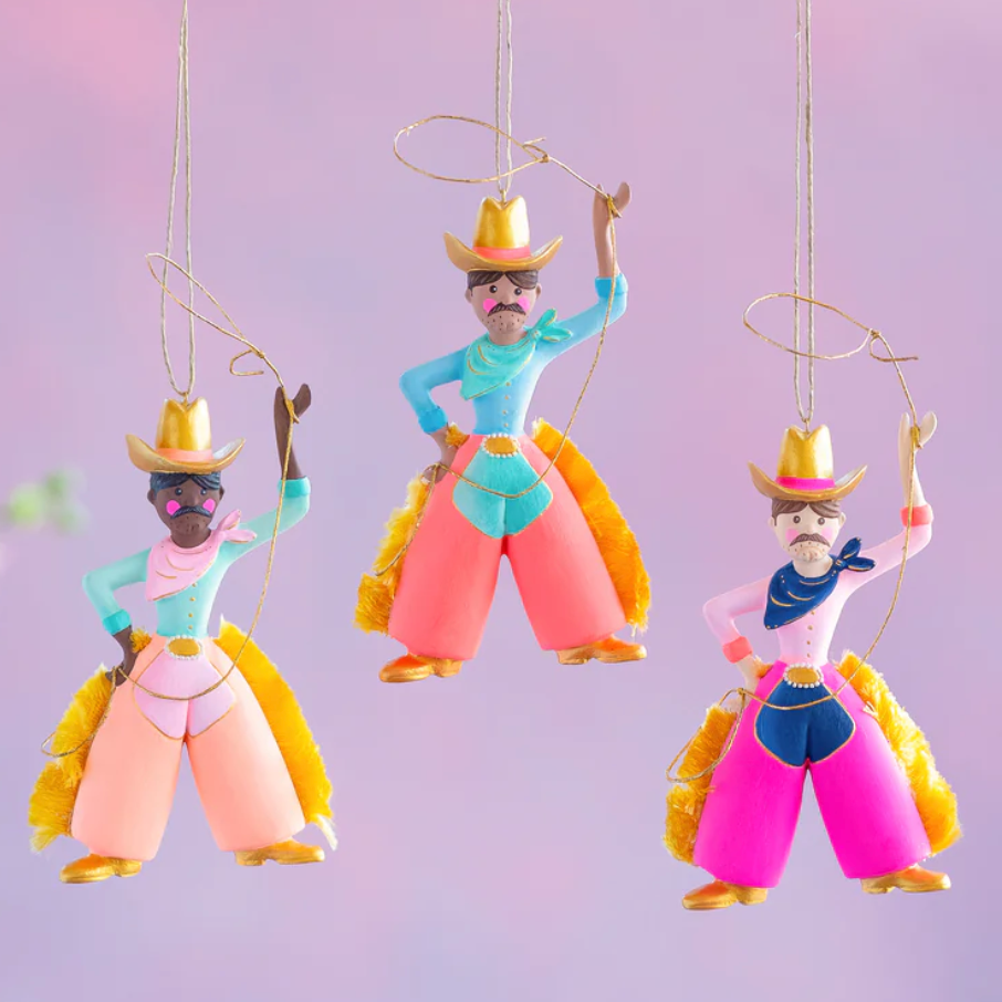 Pinky Pete Ornament, Rodeo Queen