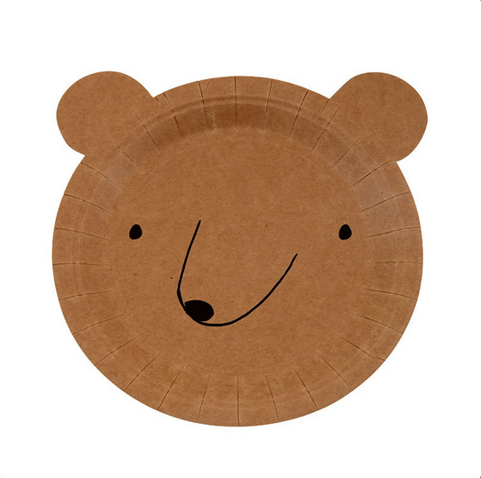 Bear Paper Plate