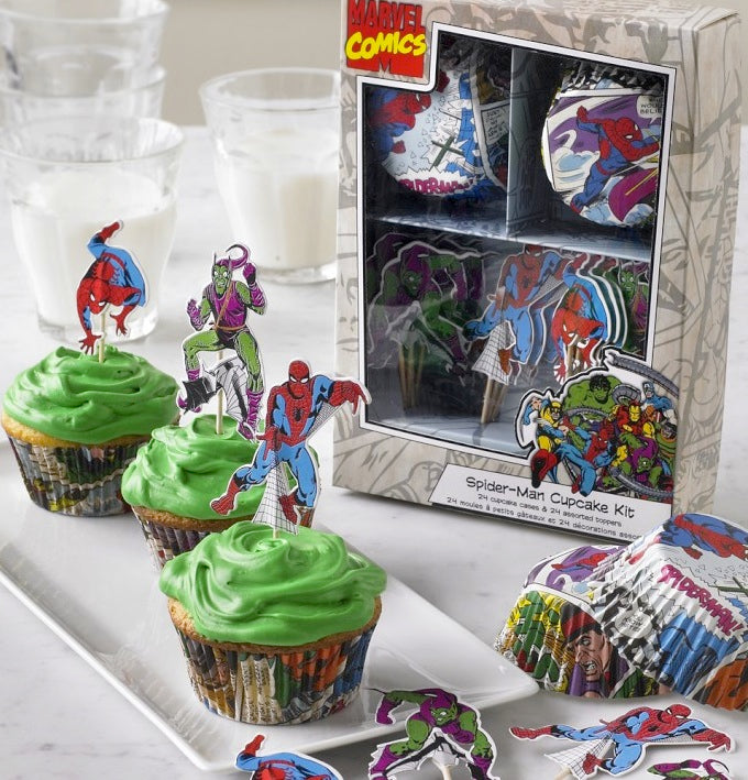 Spiderman & Green Goblin Cupcake Kit
