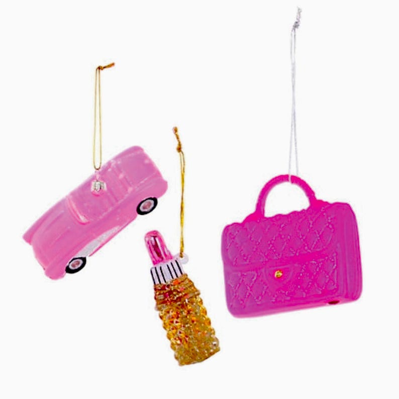 Barbie Glass Ornament Collection by Cody Foster