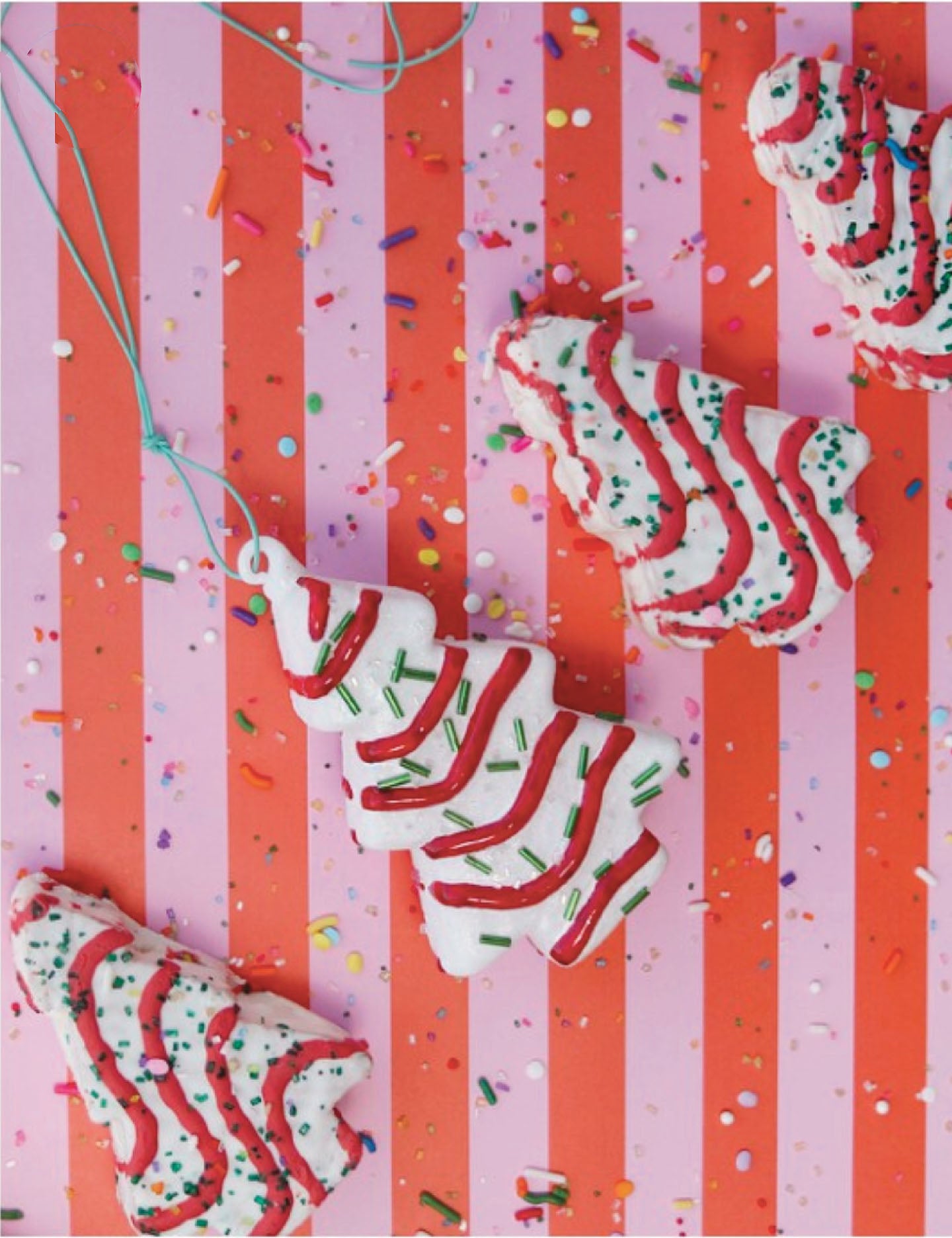 Christmas Tree Cake Ornament
