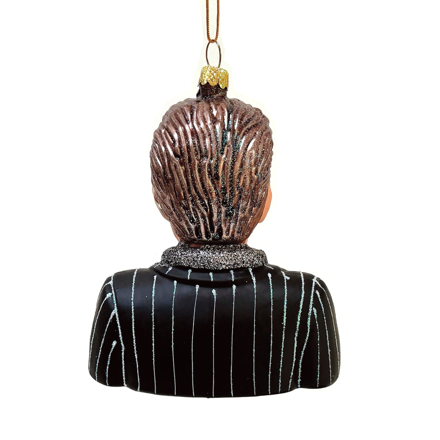 Cody Foster Christopher Walken Glass Ornament