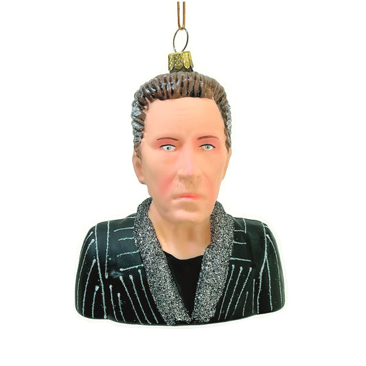 Cody Foster Christopher Walken Glass Ornament