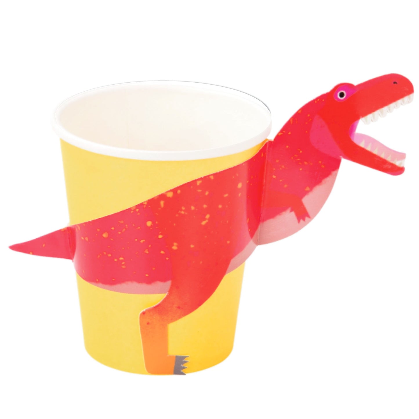 T-Rex Dinosaur Paper Cups