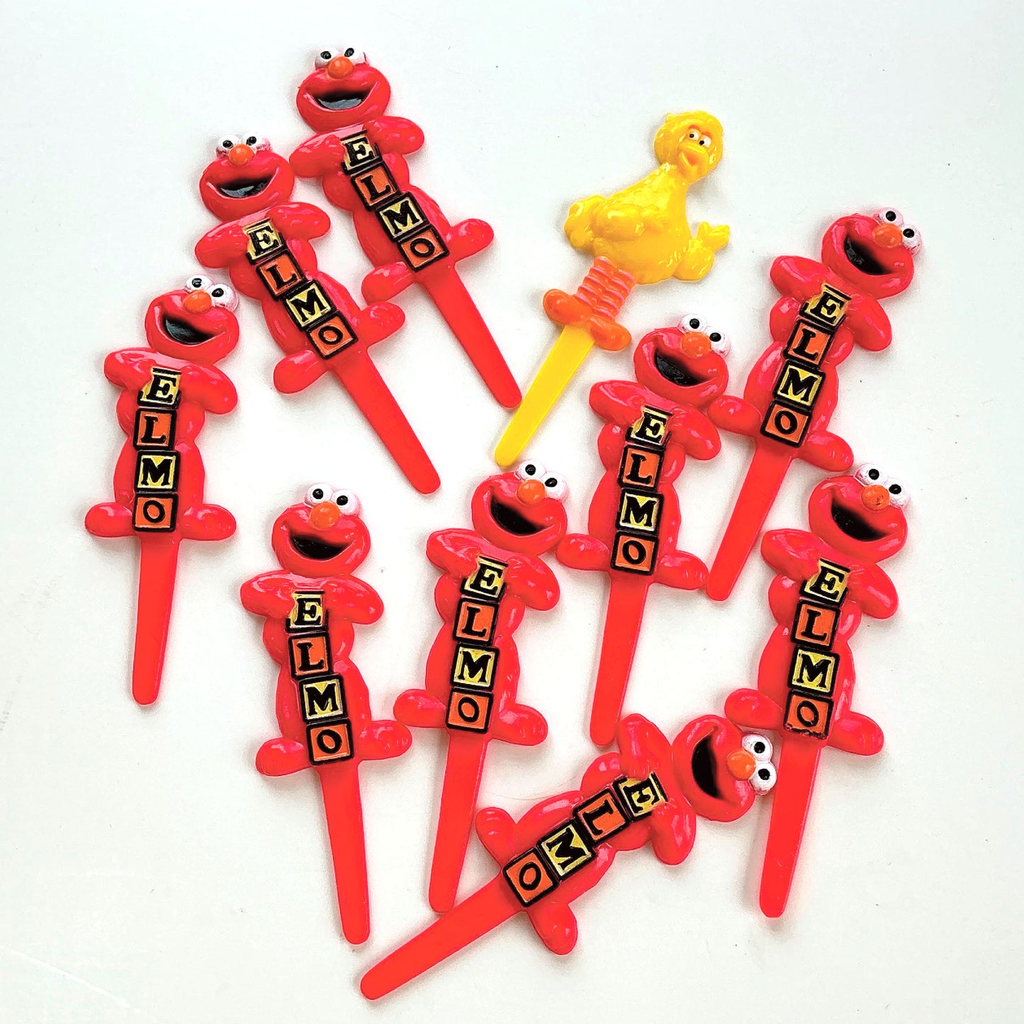 Vintage Bakery Crafts Elmo Cake Picks