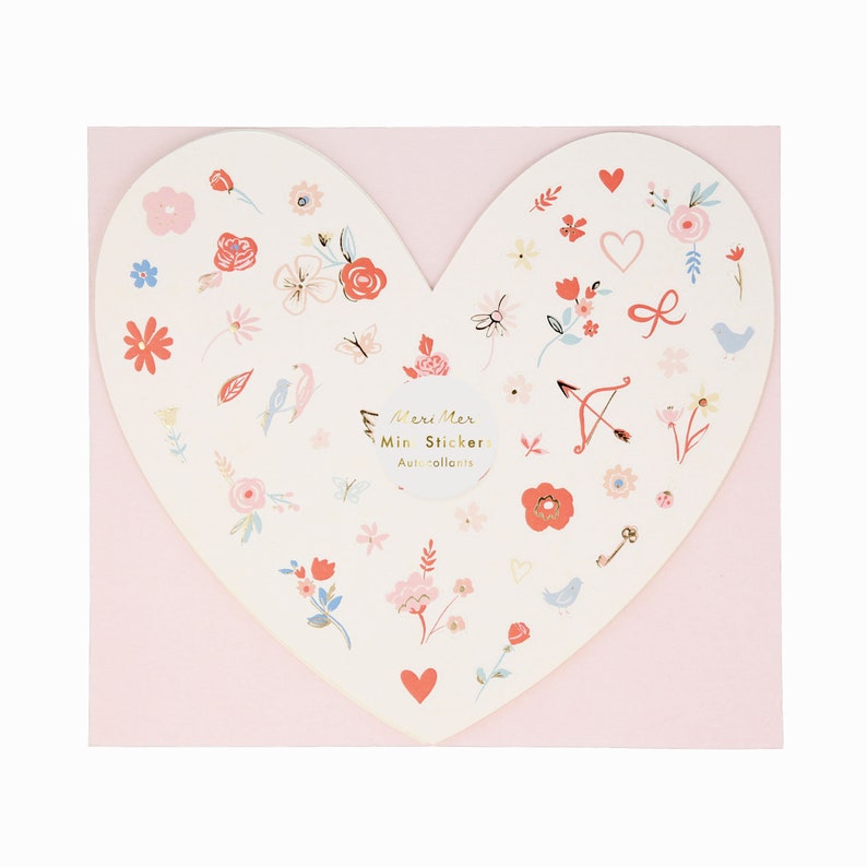 Valentine’s Day Mini Sticker Sheets