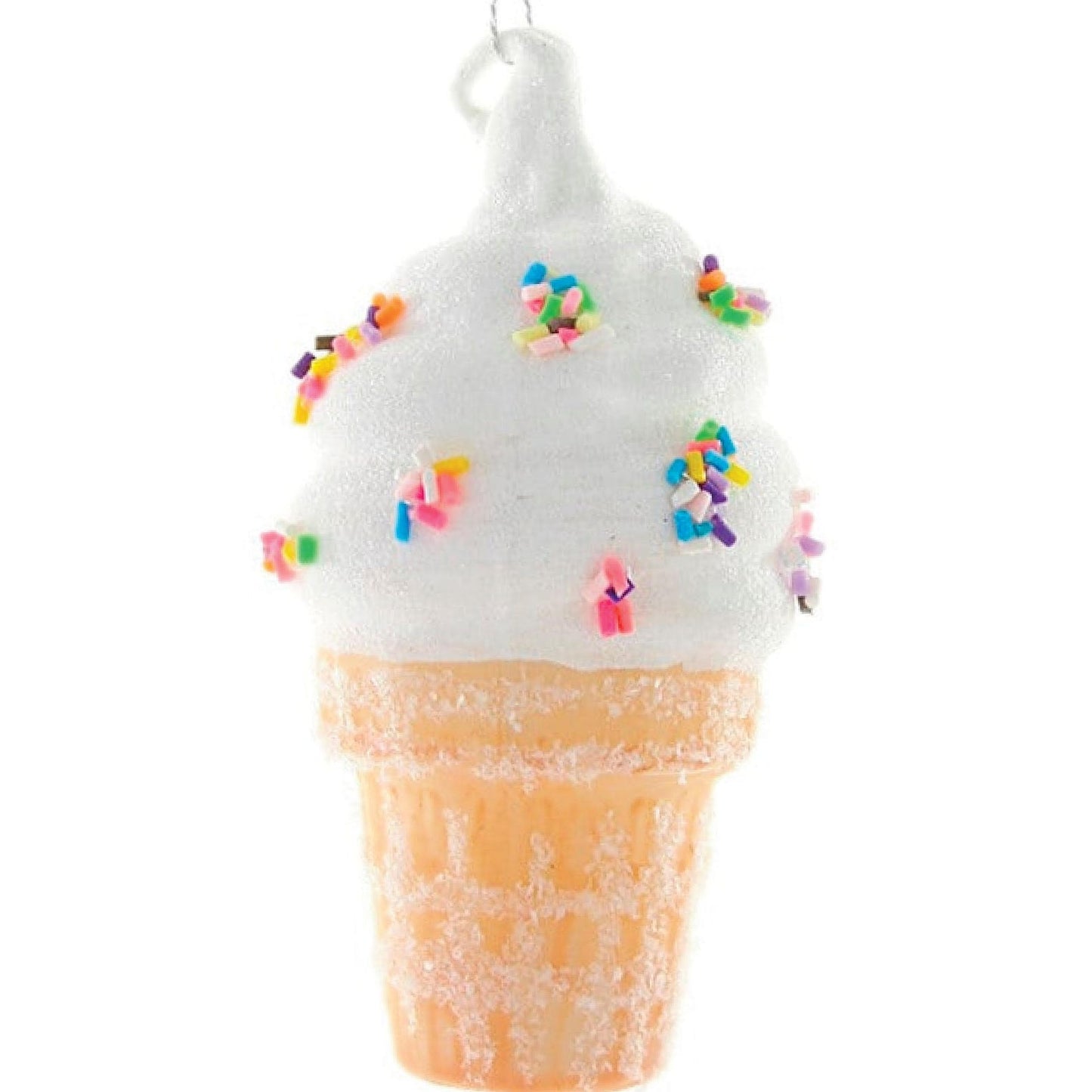 Soft Serve Ice Cream Ornament