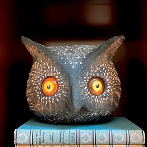 Owl Candy Bucket Halloween Decor