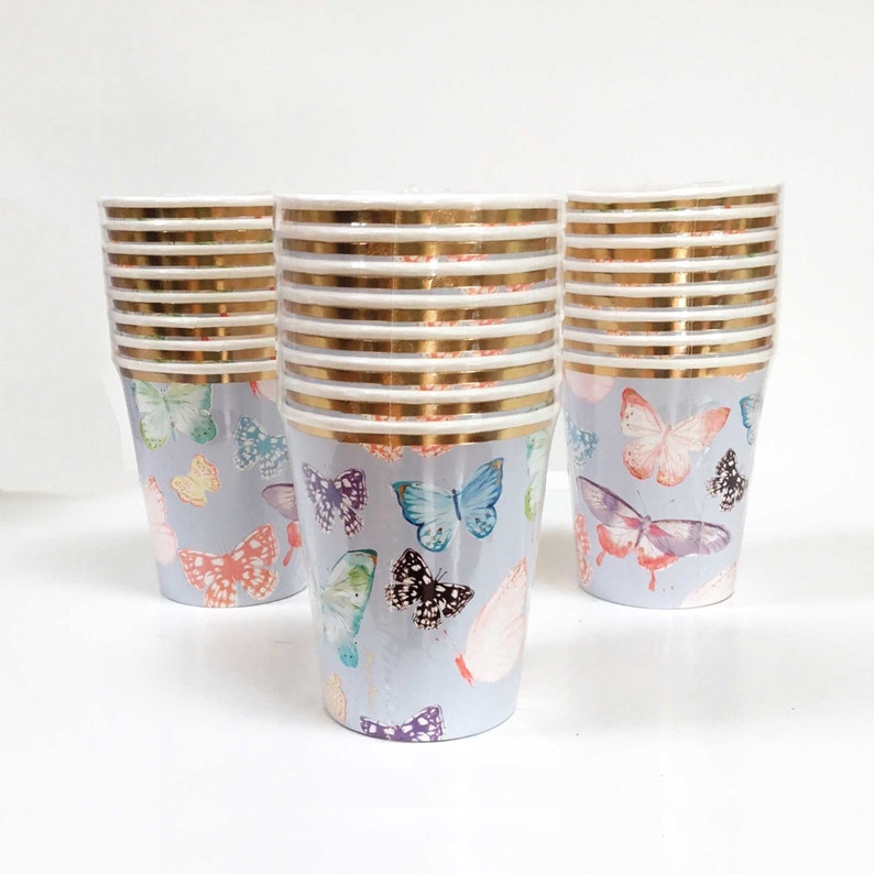 Butterfly Party Cups