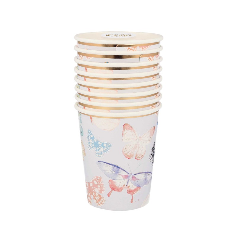 Butterfly Party Cups