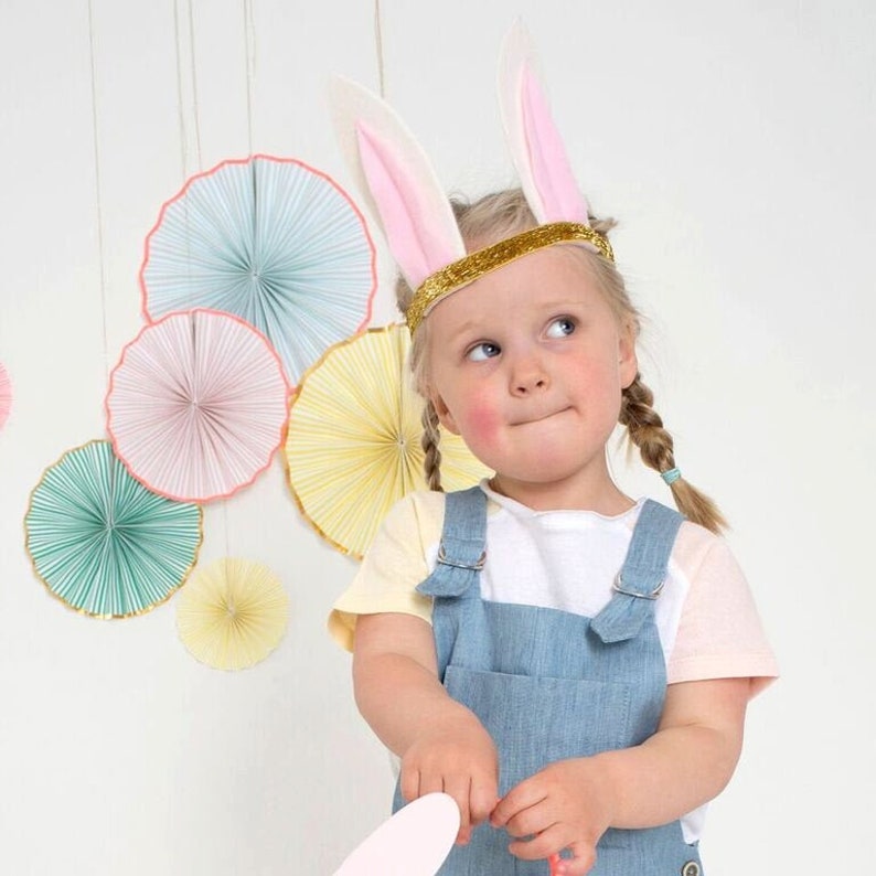 Bunny Ears Headband and Tail, Easter Hat