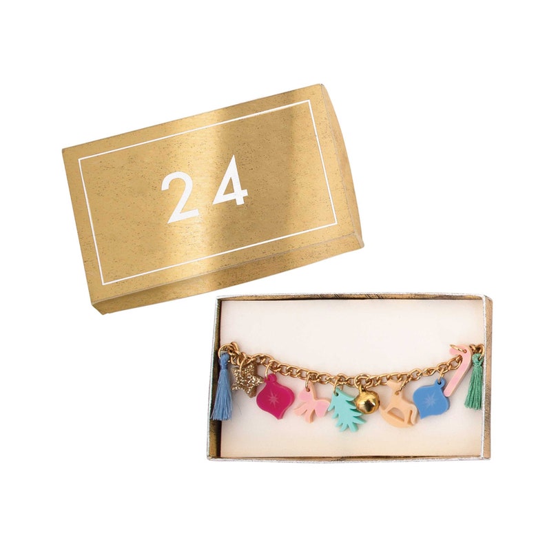 Nutcracker Theater Advent Calendar with Charm Bracelet