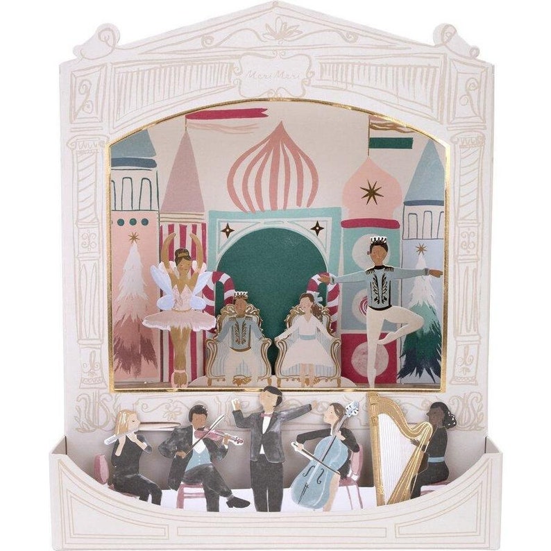 Nutcracker Theater Advent Calendar with Charm Bracelet