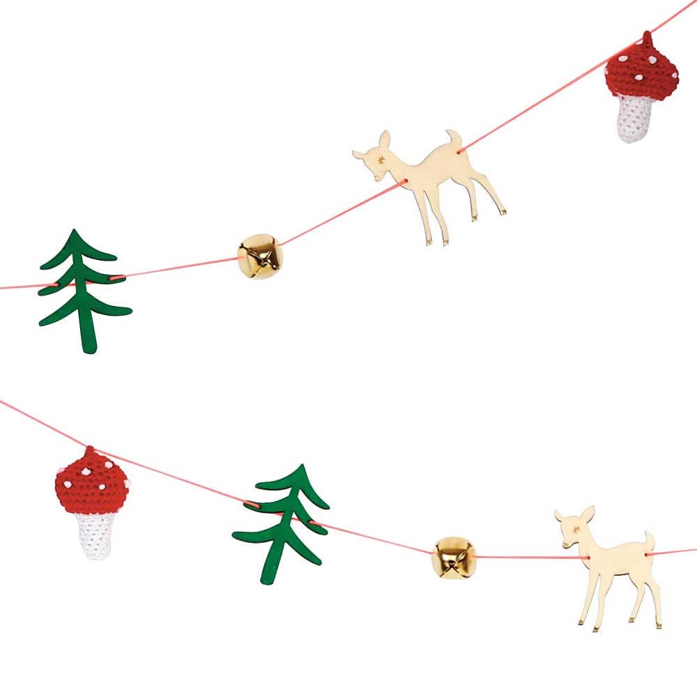 Meri Meri Woodland Christmas Garland