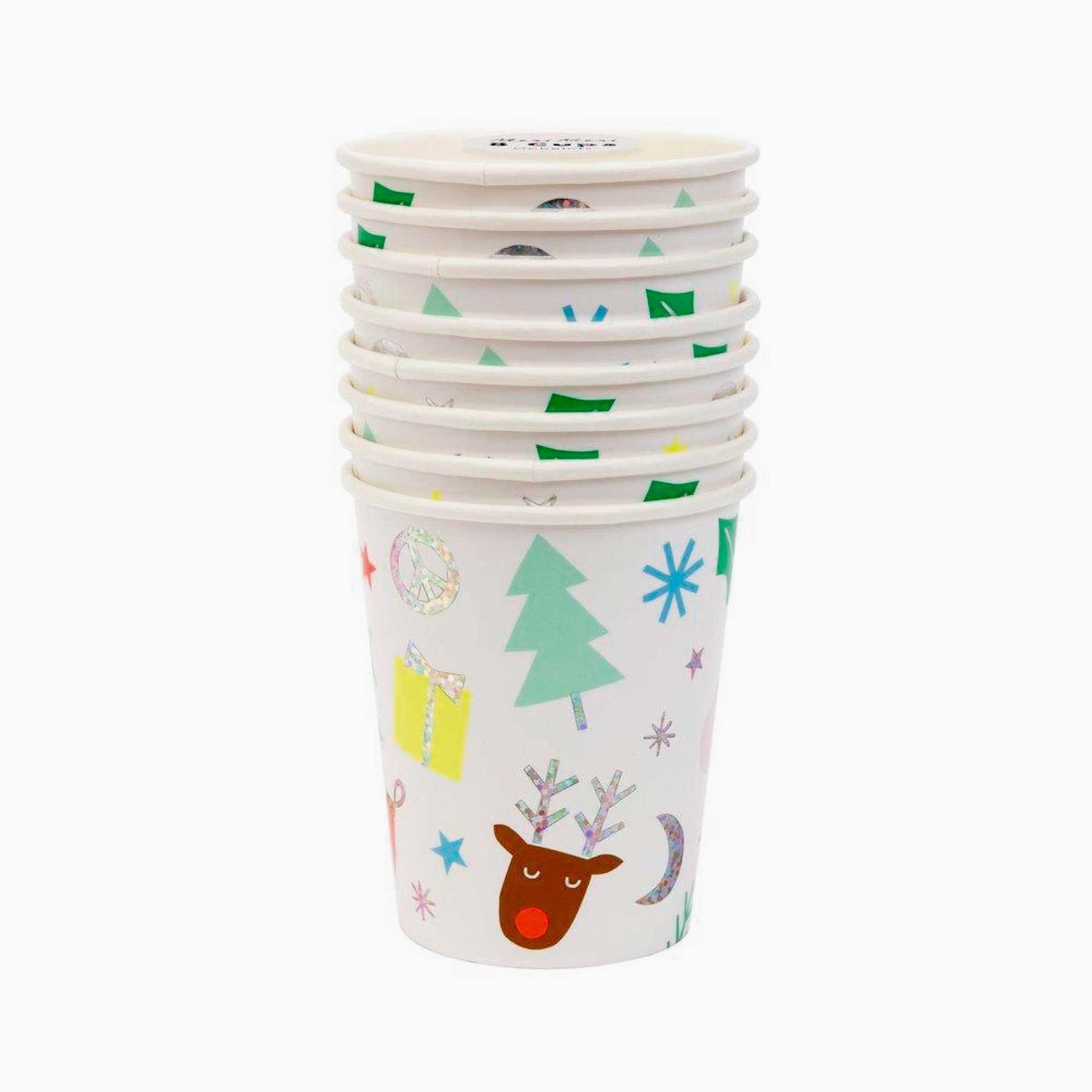 Meri Meri Christmas Festive Fun Paper Cups