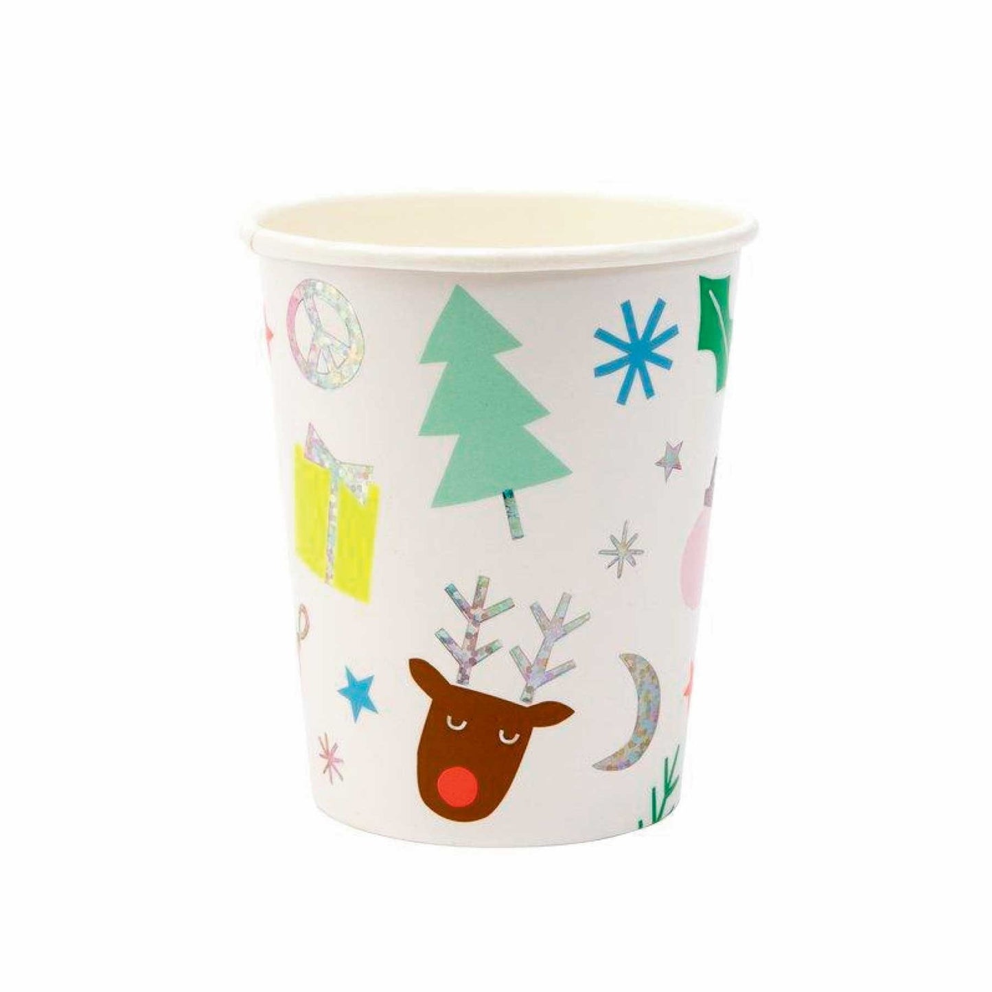 Meri Meri Christmas Festive Fun Paper Cups