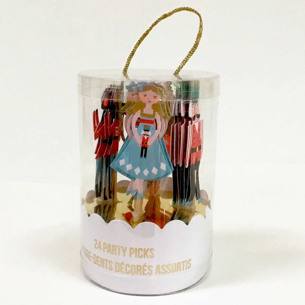 Nutcracker Ballet Cake Toppers Party Picks