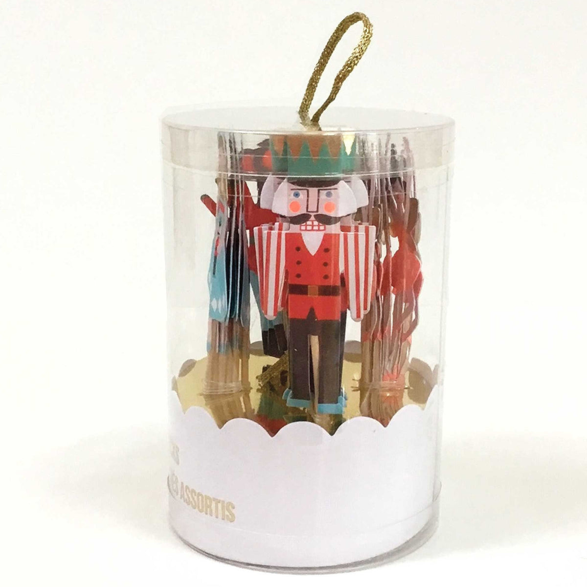Nutcracker Ballet Cake Toppers Party Picks