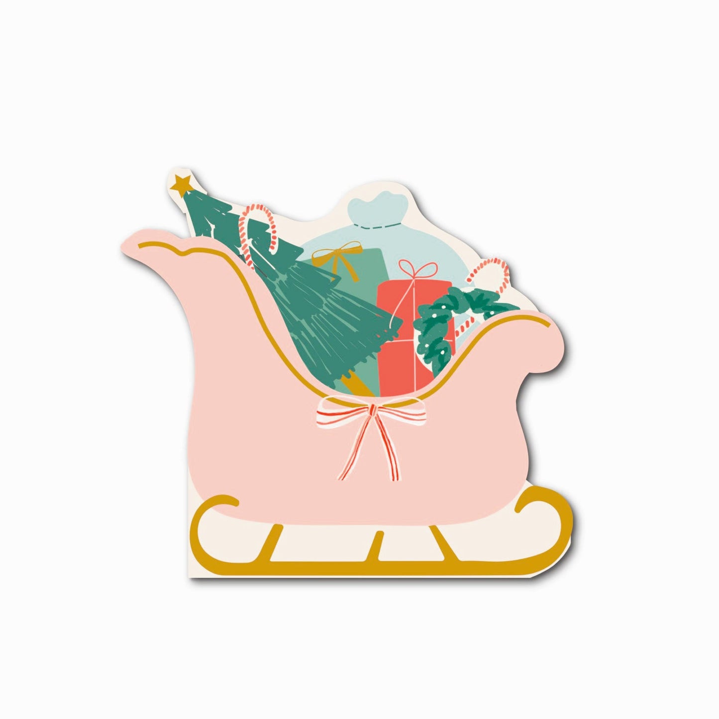 Village Christmas Sleigh Napkins