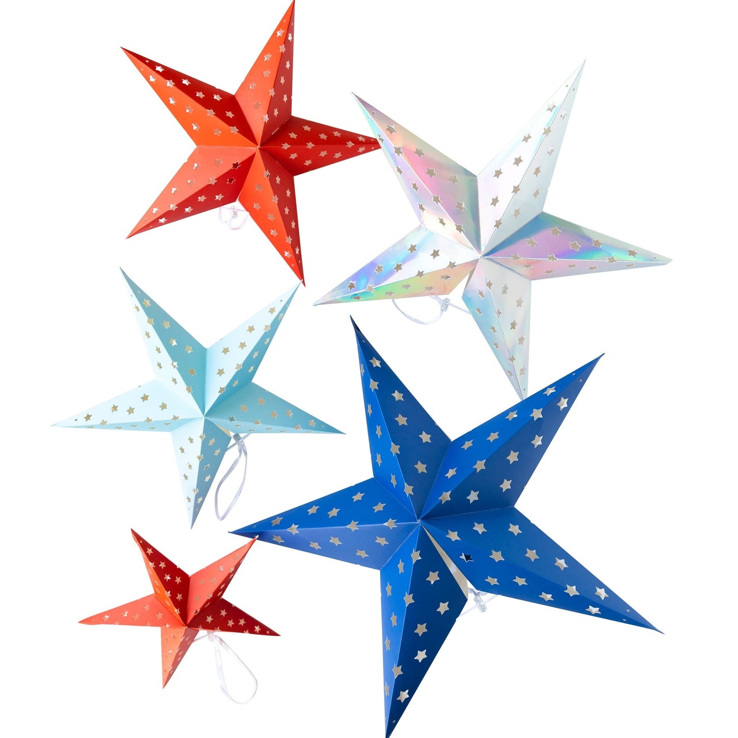 Paper Star Hanging Decorations