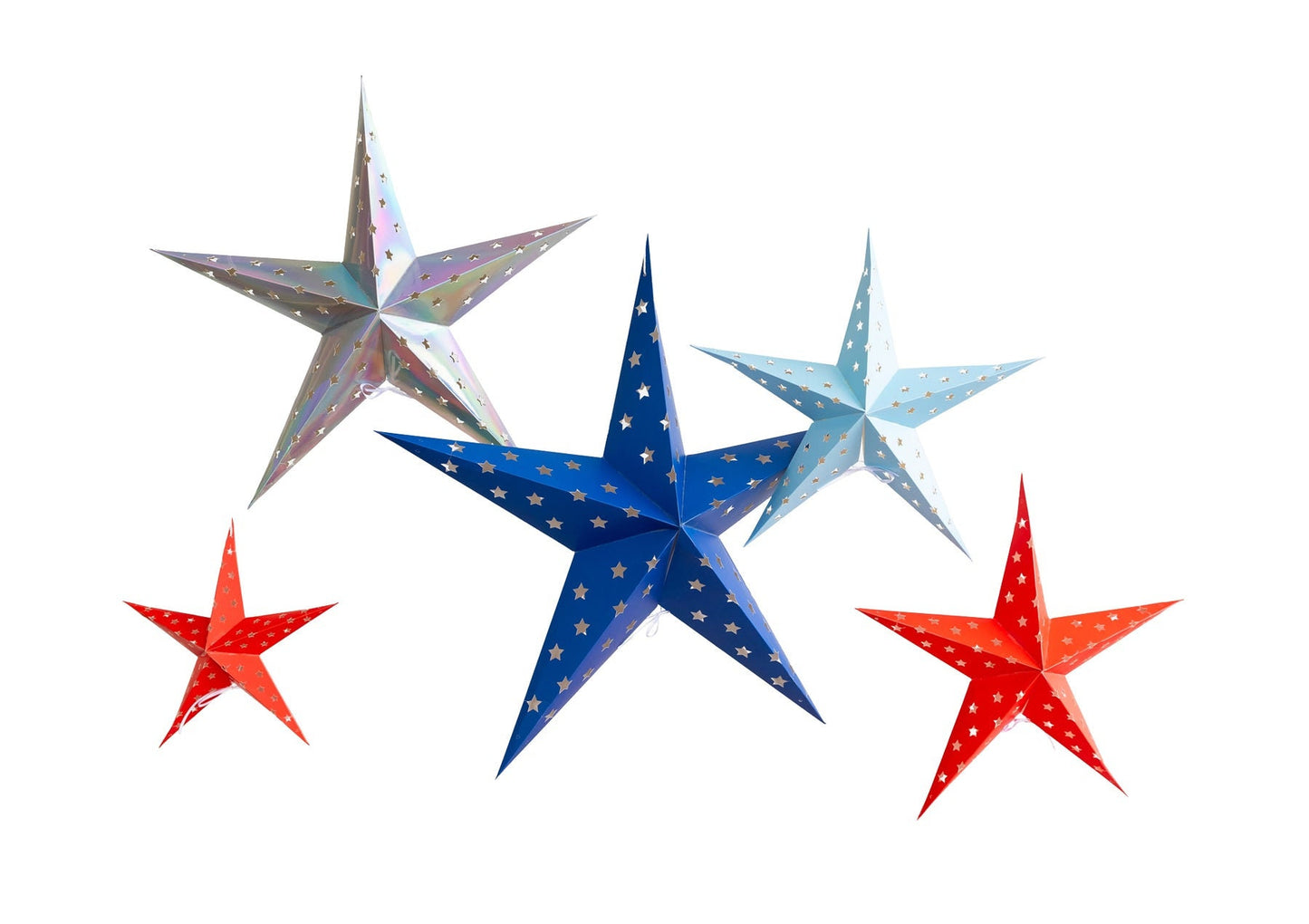 Paper Star Hanging Decorations