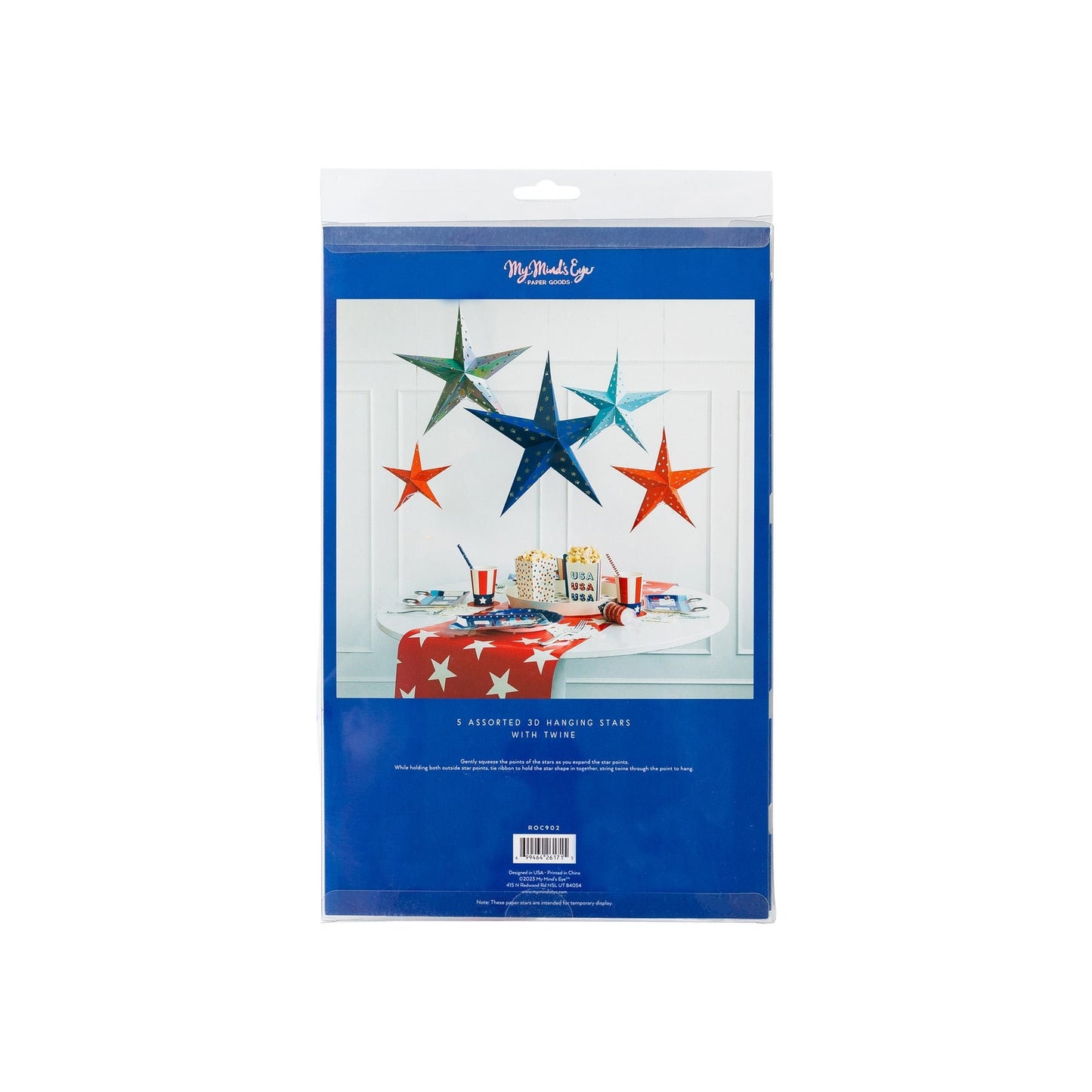 Paper Star Hanging Decorations