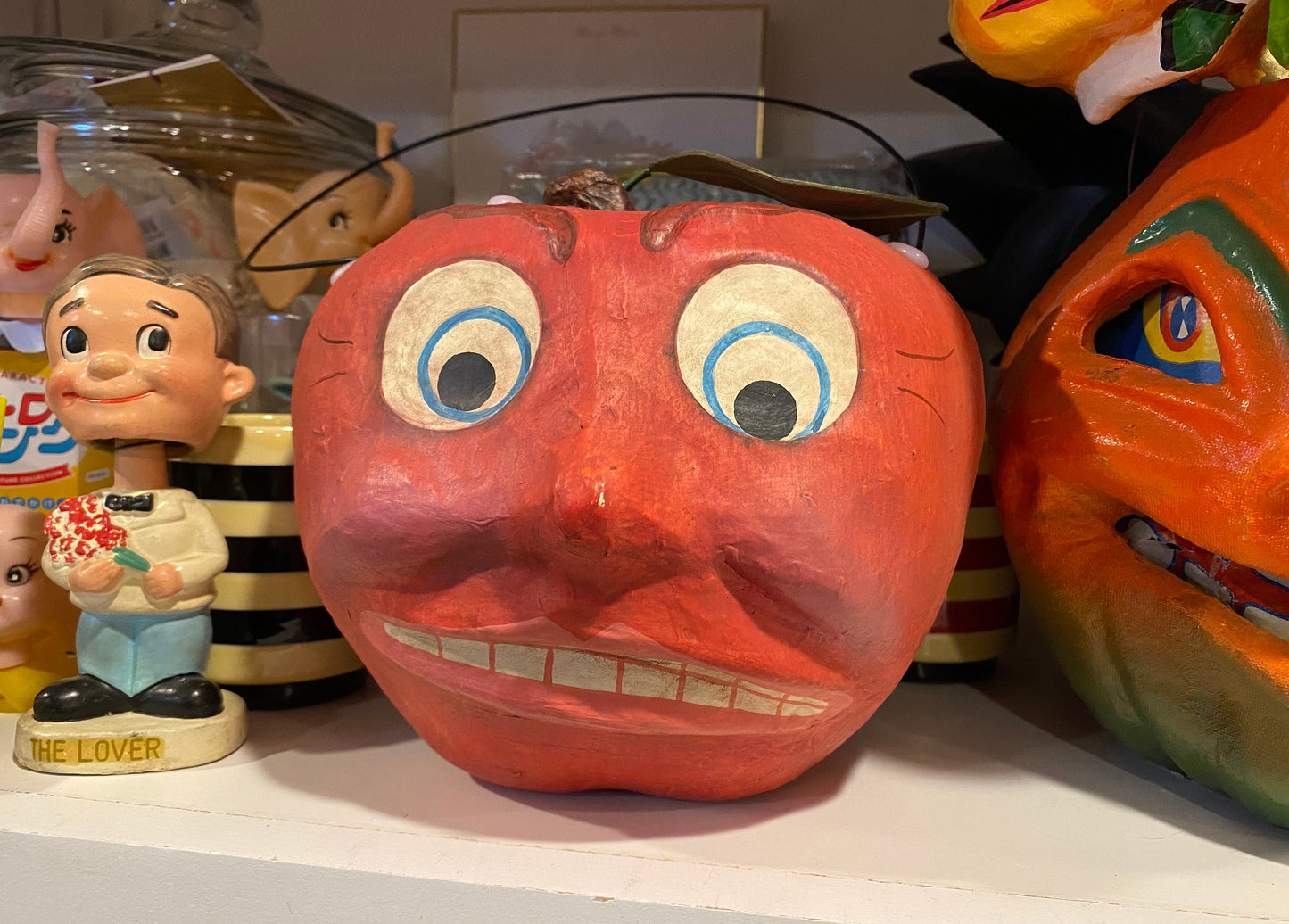 Aghast Apple Candy Bucket