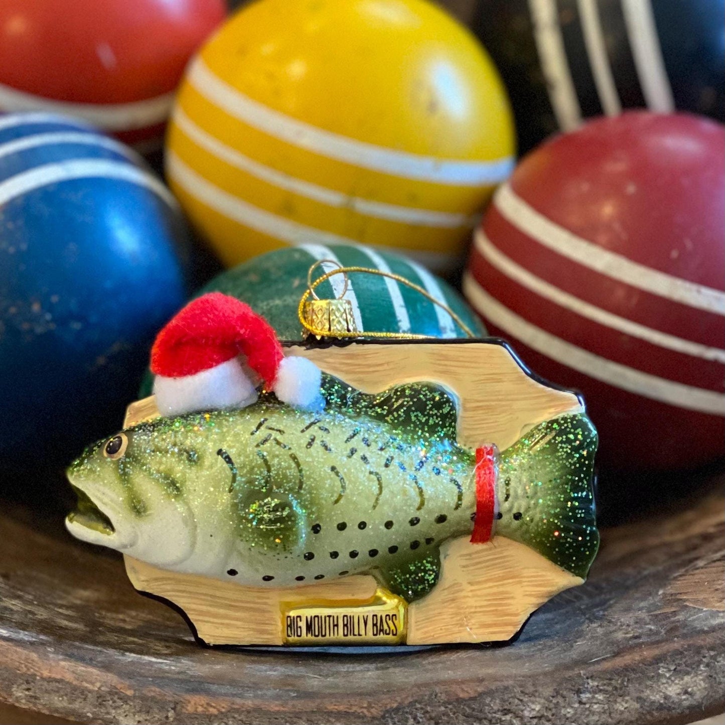 Caroling Bass Ornament