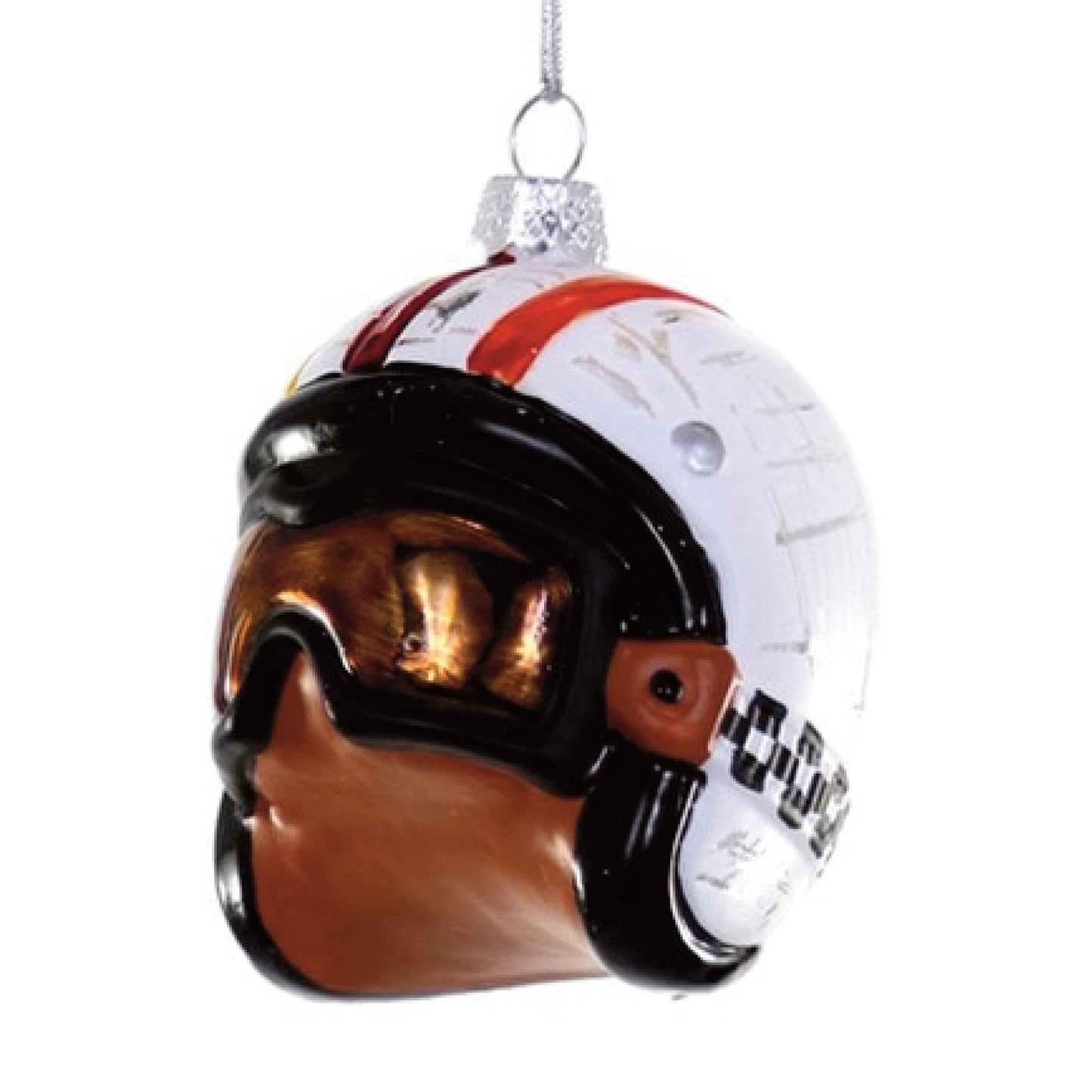 Vintage Motorcycle Helmet Ornament