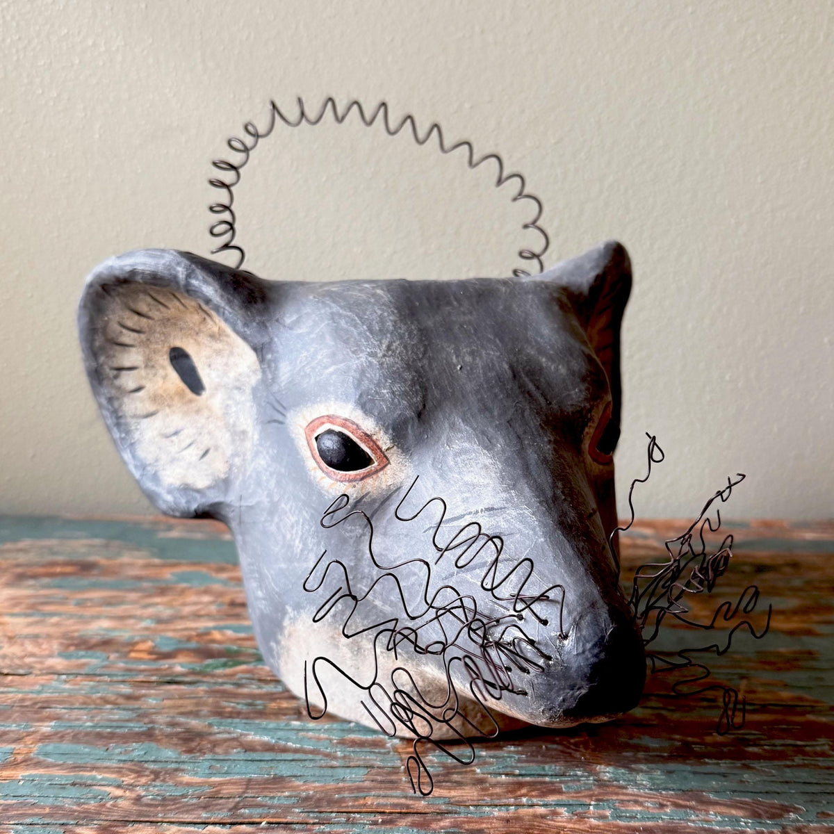 Rat Candy Bucket Halloween Decor