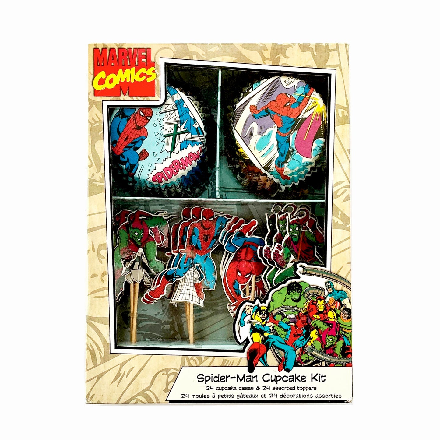 Spiderman & Green Goblin Cupcake Kit