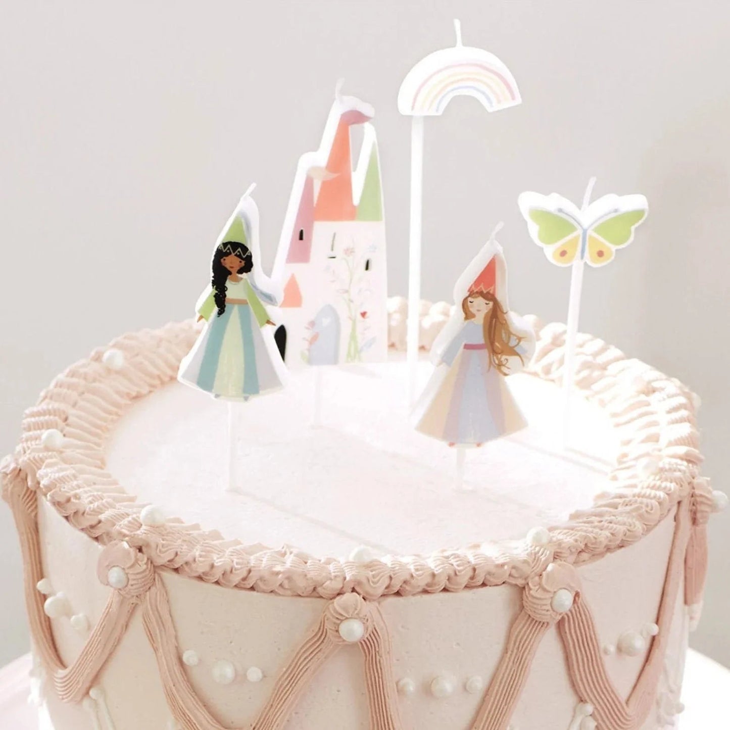 Princess Cake Candles