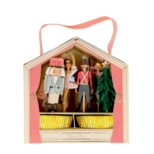 Nutcracker Ballet Cupcake Kit