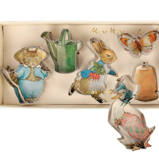 Peter Rabbit™ & Friends Mini Cookie Cutters by Meri Meri