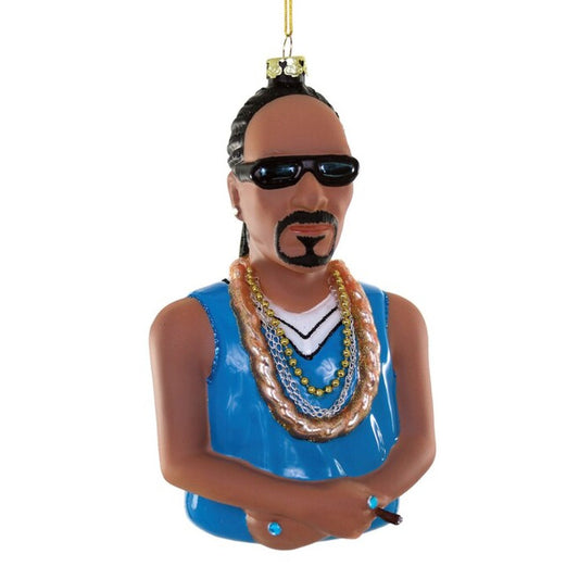 Snoop Dog Glass Ornament from Cody Foster