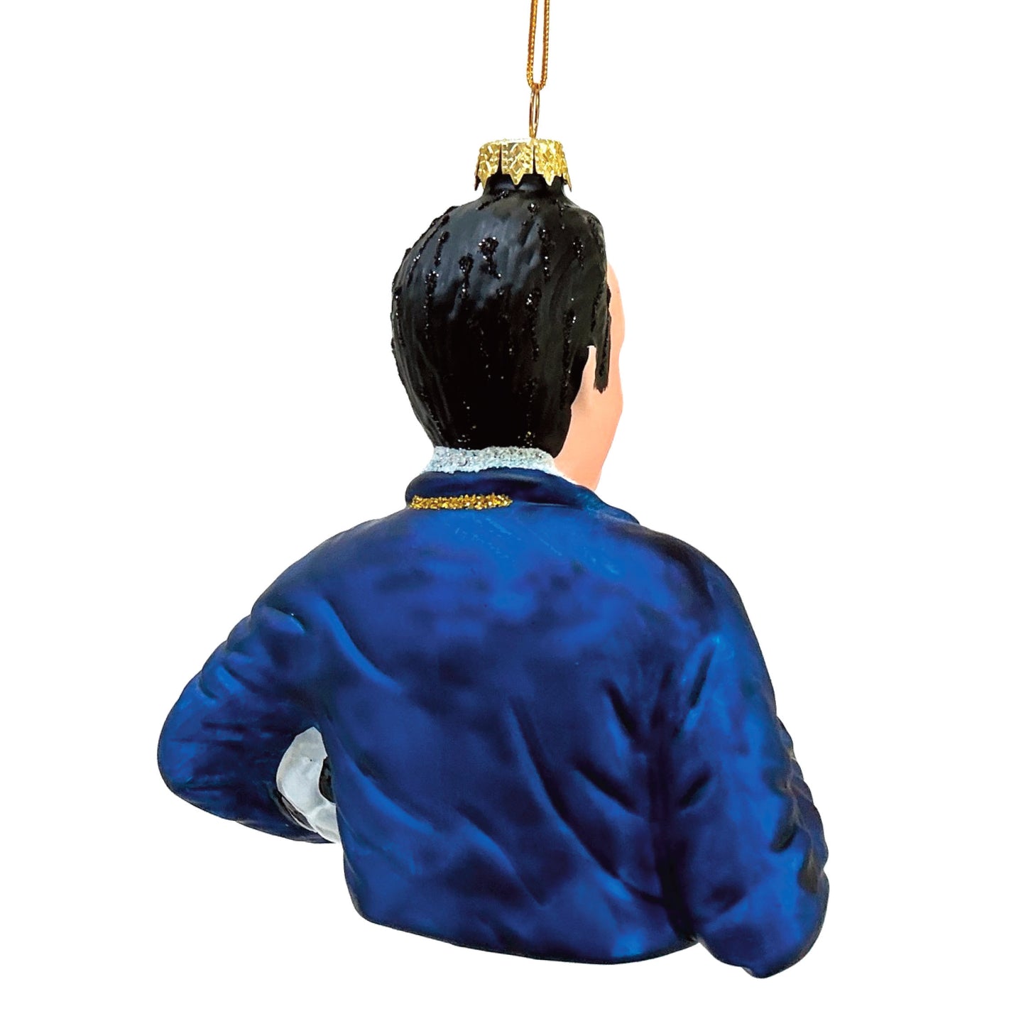 Ted Lasso Glass Ornament