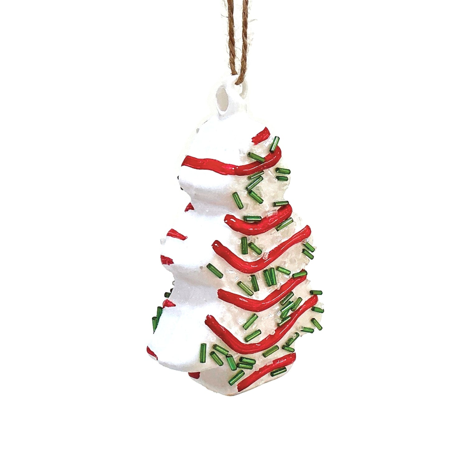 Christmas Tree Cake Glass Ornament from Cody Foster