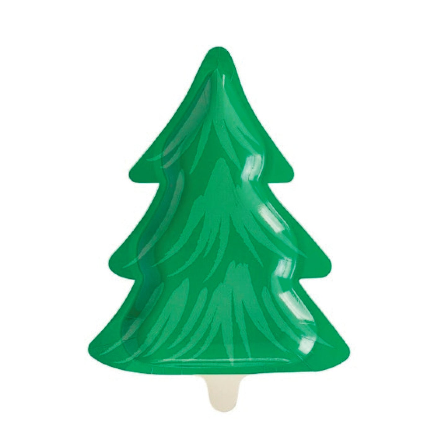 Tree-Shaped Paper Plates