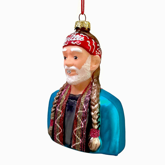 Willie Nelson Ornament