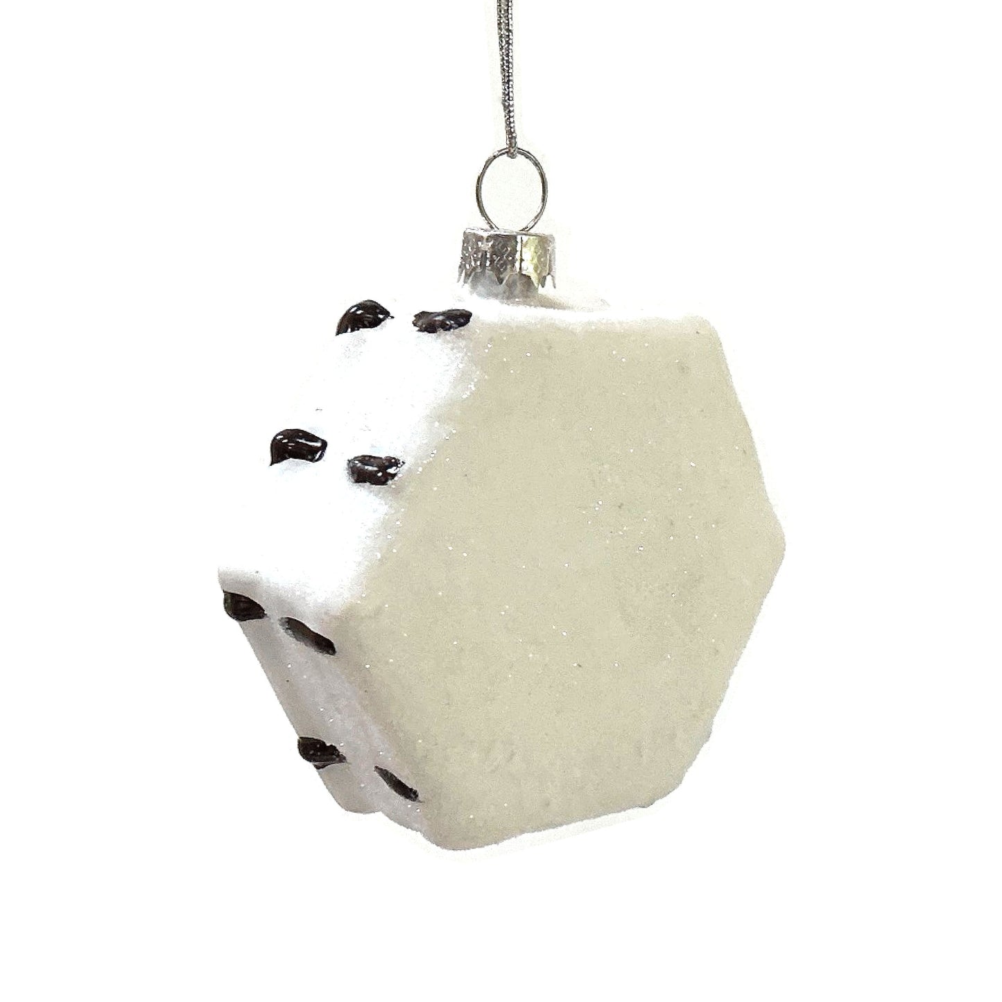 Zebra Snack Cake Glass Ornament by Cody Foster