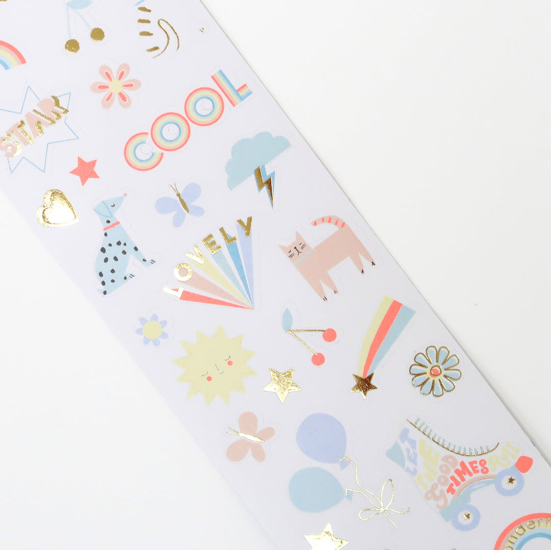 Fun Icon Mini Sticker Roll