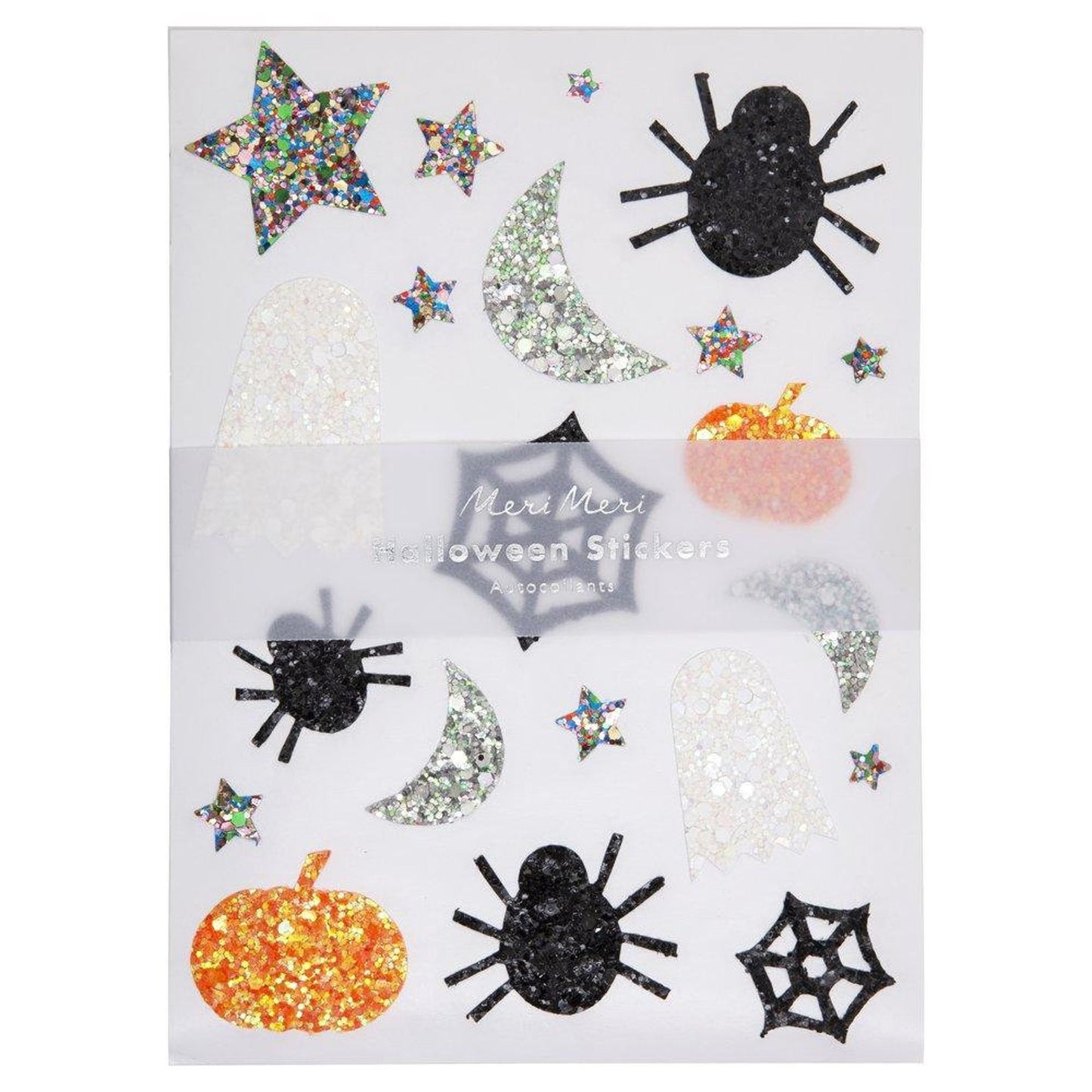 Halloween Glitter Sticker Sheets