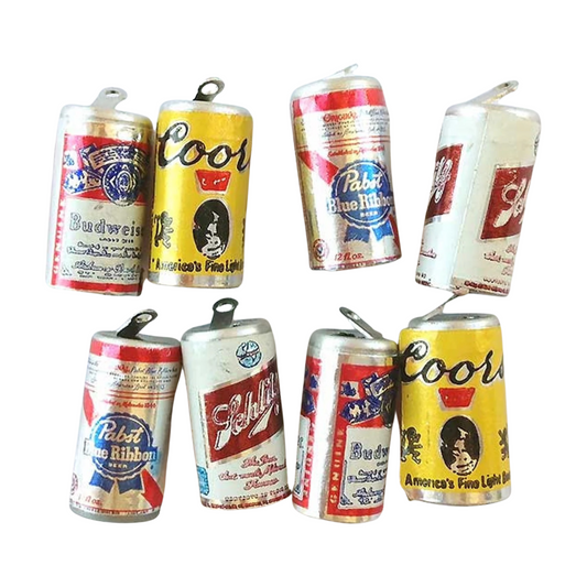 vintage beer can charms