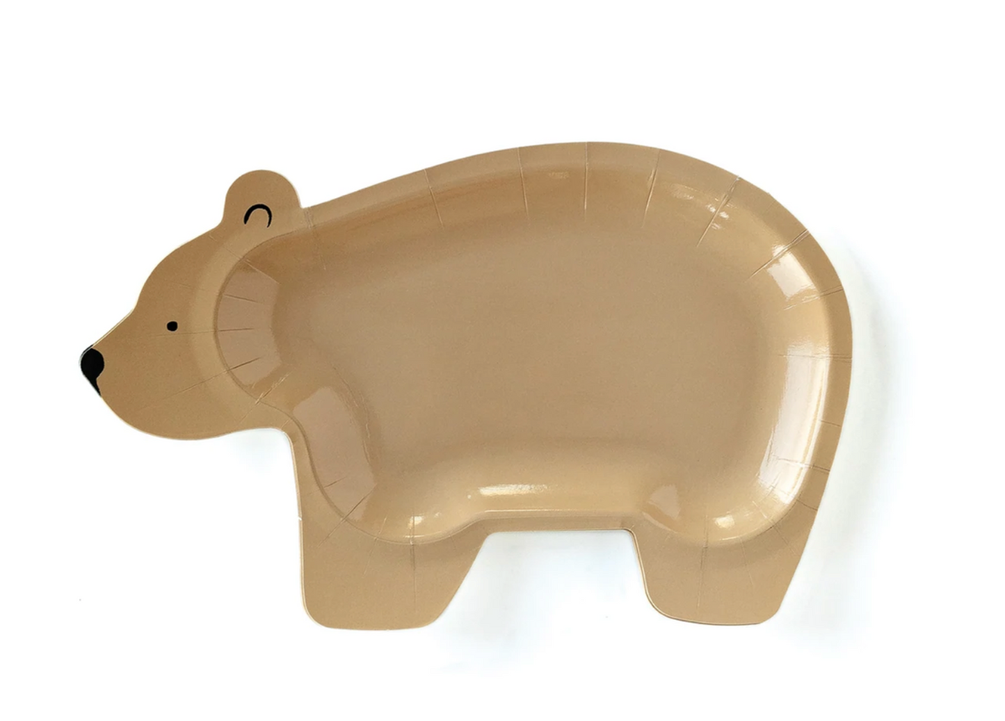 Adventure Bear Shaped Plate
