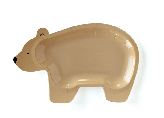 Adventure Bear Shaped Plate