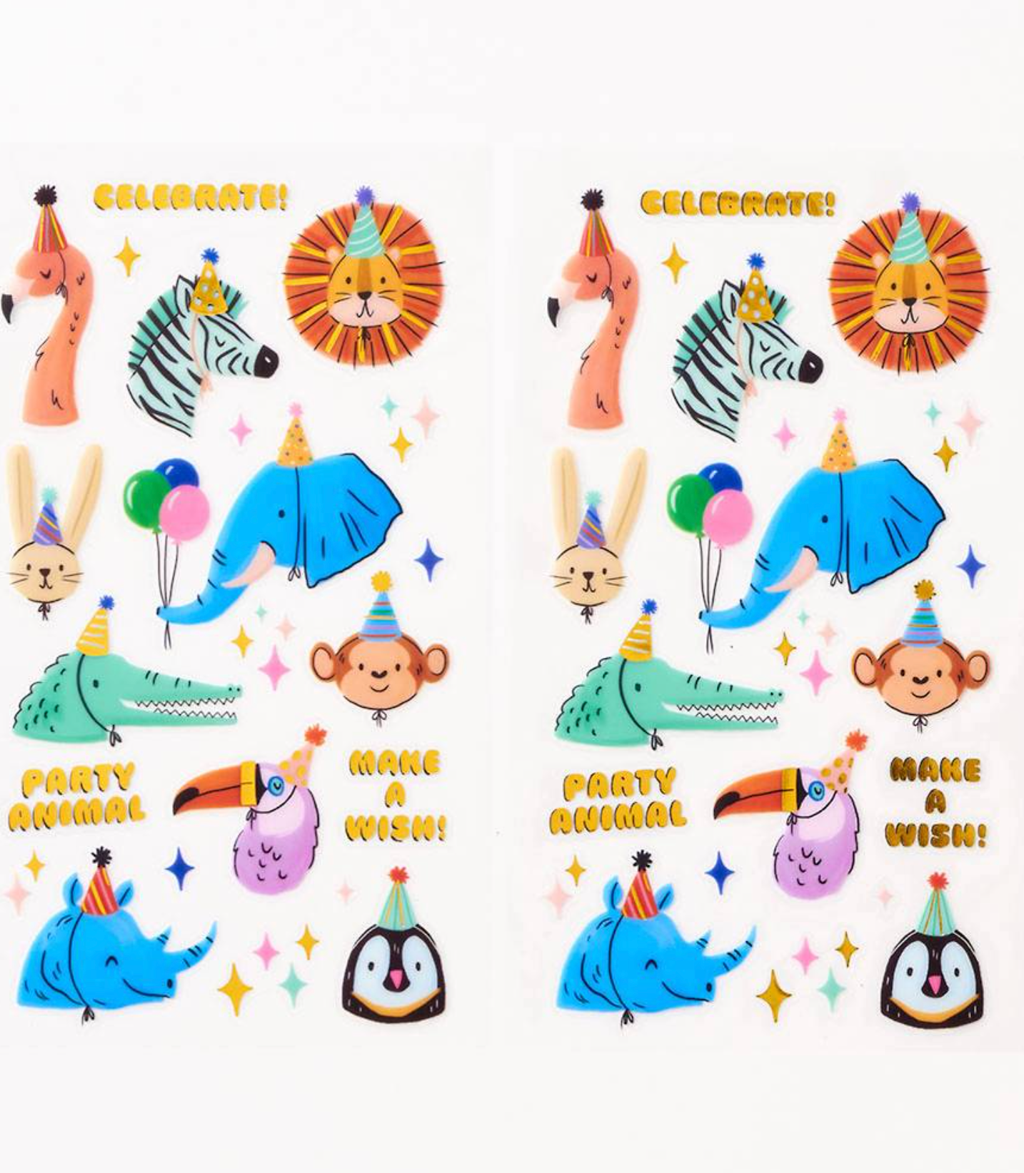 Party Animal Stickers
