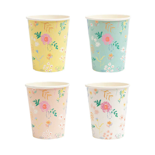 Wildflower Paper Cups