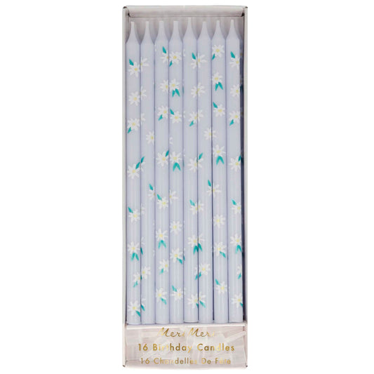 Daisy Pattern Cake Candles