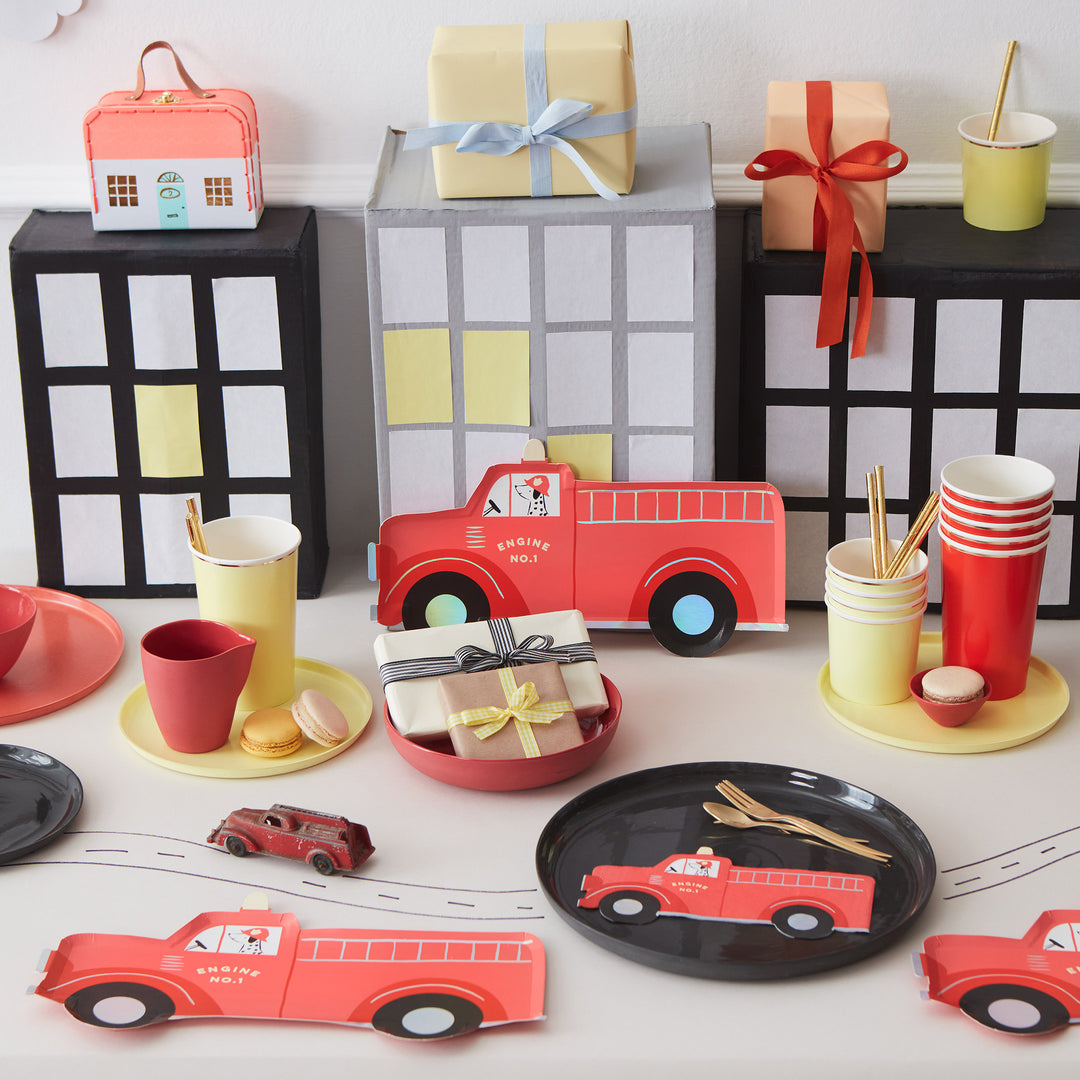 Fire Truck Paper Napkins